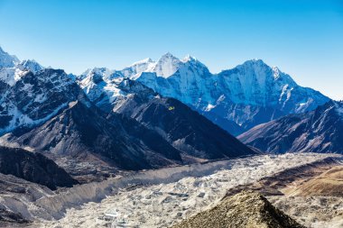 Himalayaların karlı dağlar