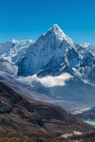 Snowy góry Himalajów — Zdjęcie stockowe