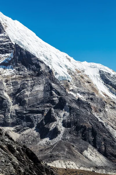 雪山环抱的喜马拉雅山 — 图库照片