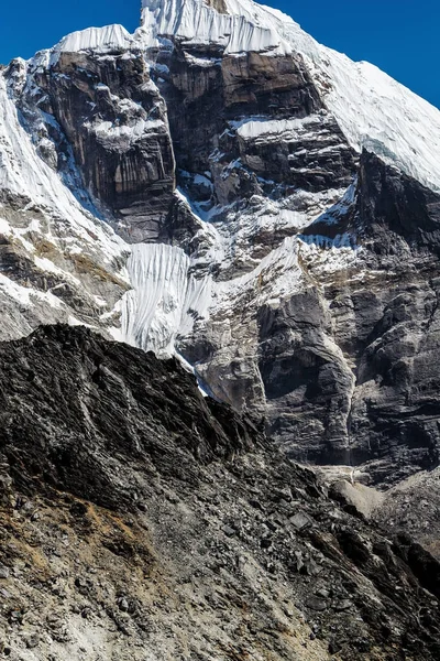 雪山环抱的喜马拉雅山 — 图库照片