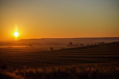 Camino şaşırtıcı sunrise