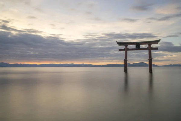 Shirahige-tapınak Biwa-Gölü, Takashima city, Shiga, Japonya