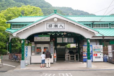 Yase istasyonu, Kyoto, Japonya turu.