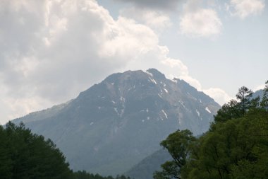 Yake-dake Dağı. Kamikochi, Nagano, Japonya 'da