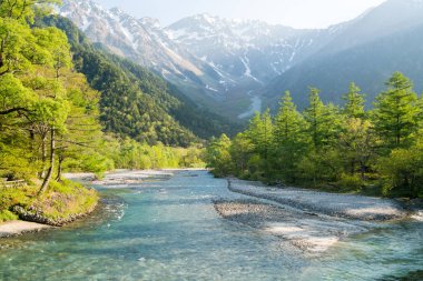 Bahar Kamikochi, Nagano, Japonya turizmi