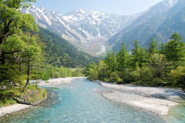Bahar Kamikochi, Nagano, Japonya turizmi