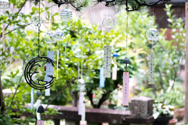 奈良県大須観音の風鈴 — ストック写真