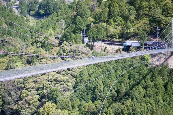 Melhor Ponte Suspensa Tanize Japão Nara Japão — Fotografia de Stock