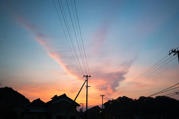 Облака Утреннего Сияния — стоковое фото