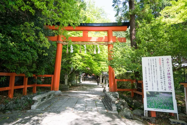 Ota Santuario Kyoto Turismo Japón —  Fotos de Stock