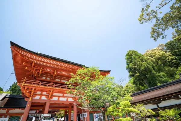 Kamigamo Shrine Kyoto Tourism Japan — Stock Photo, Image