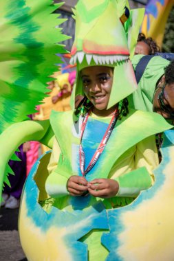 London, Büyük Britanya - 27 Ağustos 2017. Notting Hill karnaval 