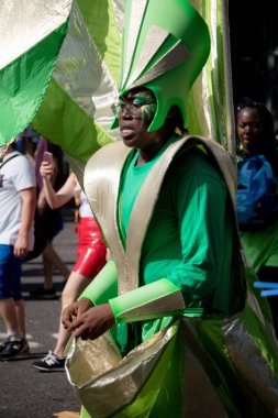 London, Büyük Britanya - 27 Ağustos 2017. Notting Hill karnaval 