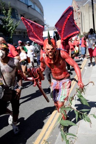 London, Büyük Britanya - 27 Ağustos 2017. Notting Hill karnaval 