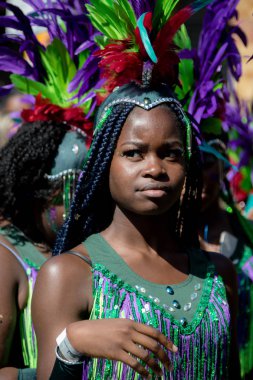 London, Büyük Britanya - 27 Ağustos 2017. Notting Hill karnaval 