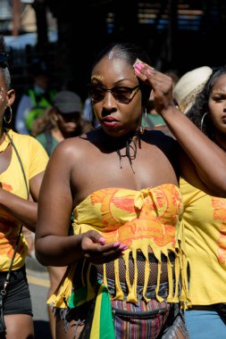 London, Büyük Britanya - 27 Ağustos 2017. Notting Hill karnaval 