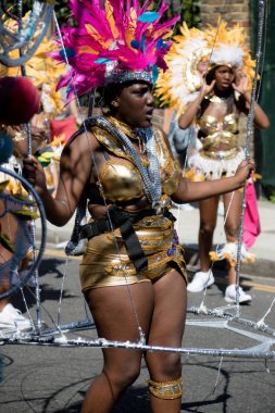London, Büyük Britanya - 27 Ağustos 2017. Notting Hill karnaval 