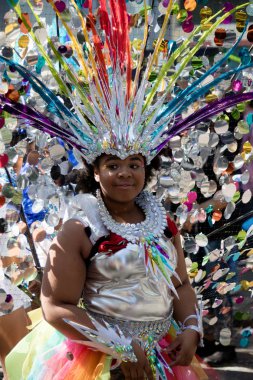 London, Büyük Britanya - 27 Ağustos 2017. Notting Hill karnaval 