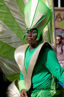 London, Büyük Britanya - 27 Ağustos 2017. Notting Hill karnaval 