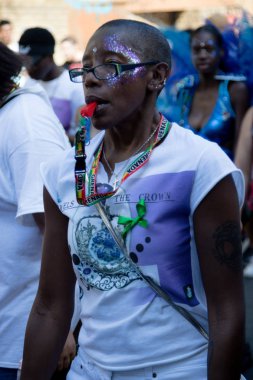 London, Büyük Britanya - 27 Ağustos 2017. Notting Hill karnaval 