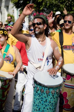 London, Büyük Britanya - 27 Ağustos 2017. Notting Hill karnaval 