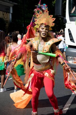London, Büyük Britanya - 27 Ağustos 2017. Notting Hill karnaval 