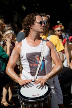 London, Büyük Britanya - 27 Ağustos 2017. Notting Hill karnaval 