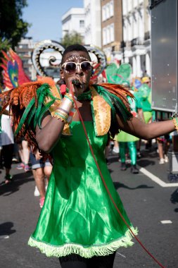London, Büyük Britanya - 27 Ağustos 2017. Notting Hill karnaval 