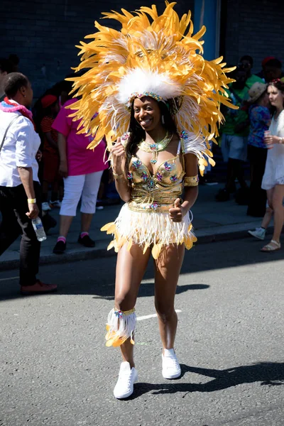 Londres, Reino Unido - 27 de agosto de 2017. Carnaval de Notting Hill — Fotografia de Stock