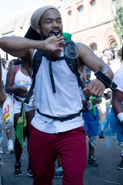 London, Büyük Britanya - 27 Ağustos 2017. Notting Hill karnaval 