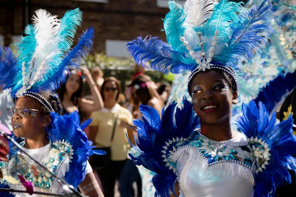 London, Büyük Britanya - 27 Ağustos 2017. Notting Hill karnaval 