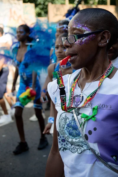 London, Büyük Britanya - 27 Ağustos 2017. Notting Hill karnaval 