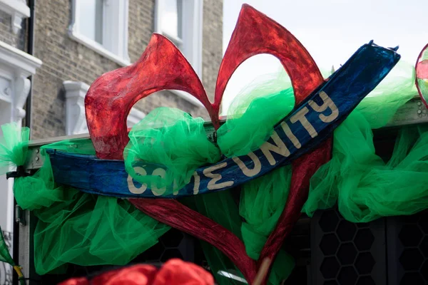 Londres, Reino Unido - 27 de agosto de 2017. Carnaval de Notting Hill —  Fotos de Stock