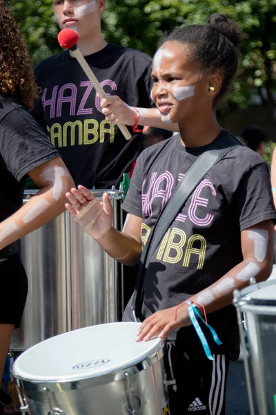 London, Büyük Britanya - 27 Ağustos 2017. Notting Hill karnaval 