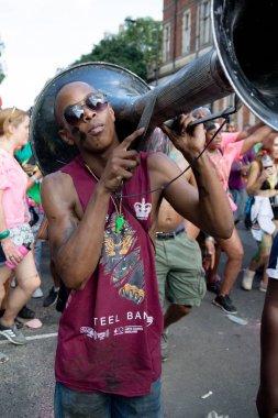 London, Büyük Britanya - 27 Ağustos 2017. Notting Hill karnaval 