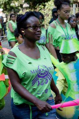 London, Büyük Britanya - 27 Ağustos 2017. Notting Hill karnaval 