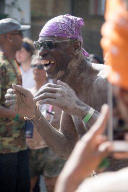 London, Büyük Britanya - 27 Ağustos 2017. Notting Hill karnaval 