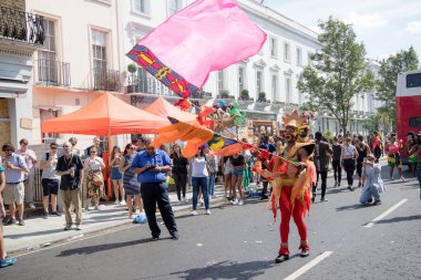 London, Büyük Britanya - 27 Ağustos 2017. Notting Hill karnaval 