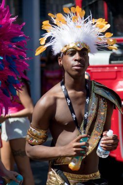 London, Büyük Britanya - 27 Ağustos 2017. Notting Hill karnaval 