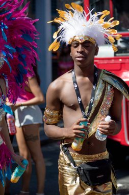 London, Büyük Britanya - 27 Ağustos 2017. Notting Hill karnaval 