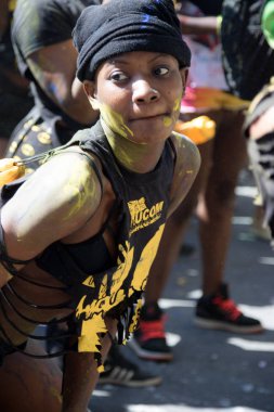 London, Büyük Britanya - 27 Ağustos 2017. Notting Hill karnaval 