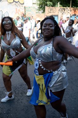 London, Büyük Britanya - 27 Ağustos 2017. Notting Hill karnaval 