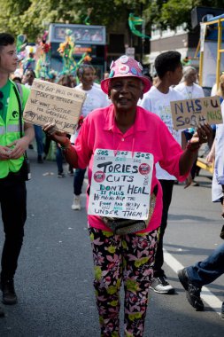 London, Büyük Britanya - 27 Ağustos 2017. Notting Hill karnaval 
