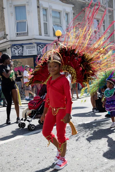 Londres, Reino Unido - 27 de agosto de 2017. Carnaval de Notting Hill — Foto de Stock
