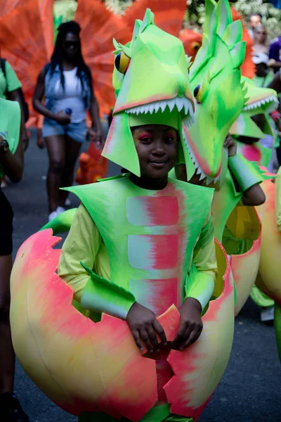 London, Büyük Britanya - 27 Ağustos 2017. Notting Hill karnaval 