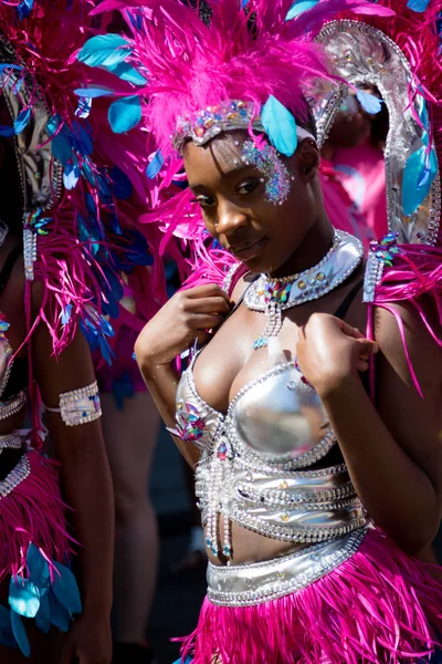 Londres, Reino Unido - 27 de agosto de 2017. Carnaval de Notting Hill — Fotografia de Stock