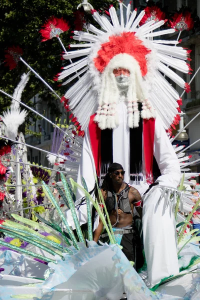 Londýn, Velká Británie - 27 srpna 2017. Notting Hill karneval — Stock fotografie