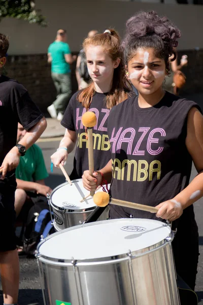 London, Büyük Britanya - 27 Ağustos 2017. Notting Hill karnaval 