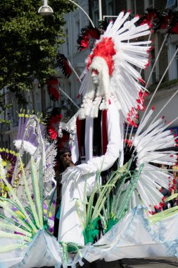 London, Büyük Britanya - 27 Ağustos 2017. Notting Hill karnaval 