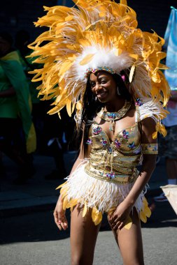 London, Büyük Britanya - 27 Ağustos 2017. Notting Hill karnaval 